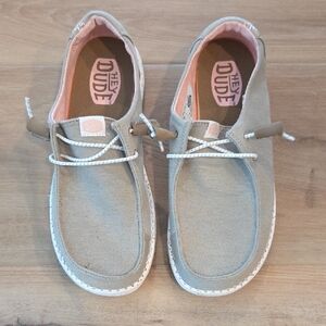 Hey Dude Light Brown Slip-On Shoes